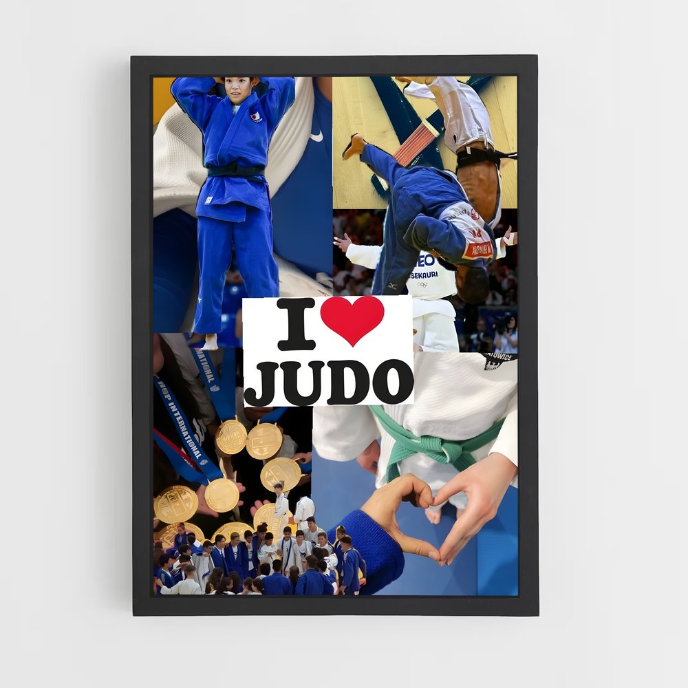 Poster Olympics de judo (vue 2)